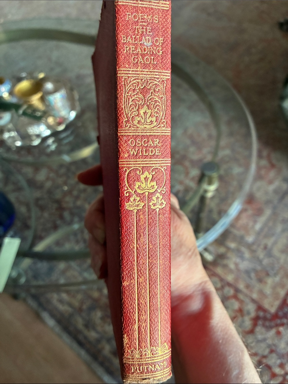 Oscar Wilde Poems & The Ballad of Reading Gaol - Red Decorative Hardcover